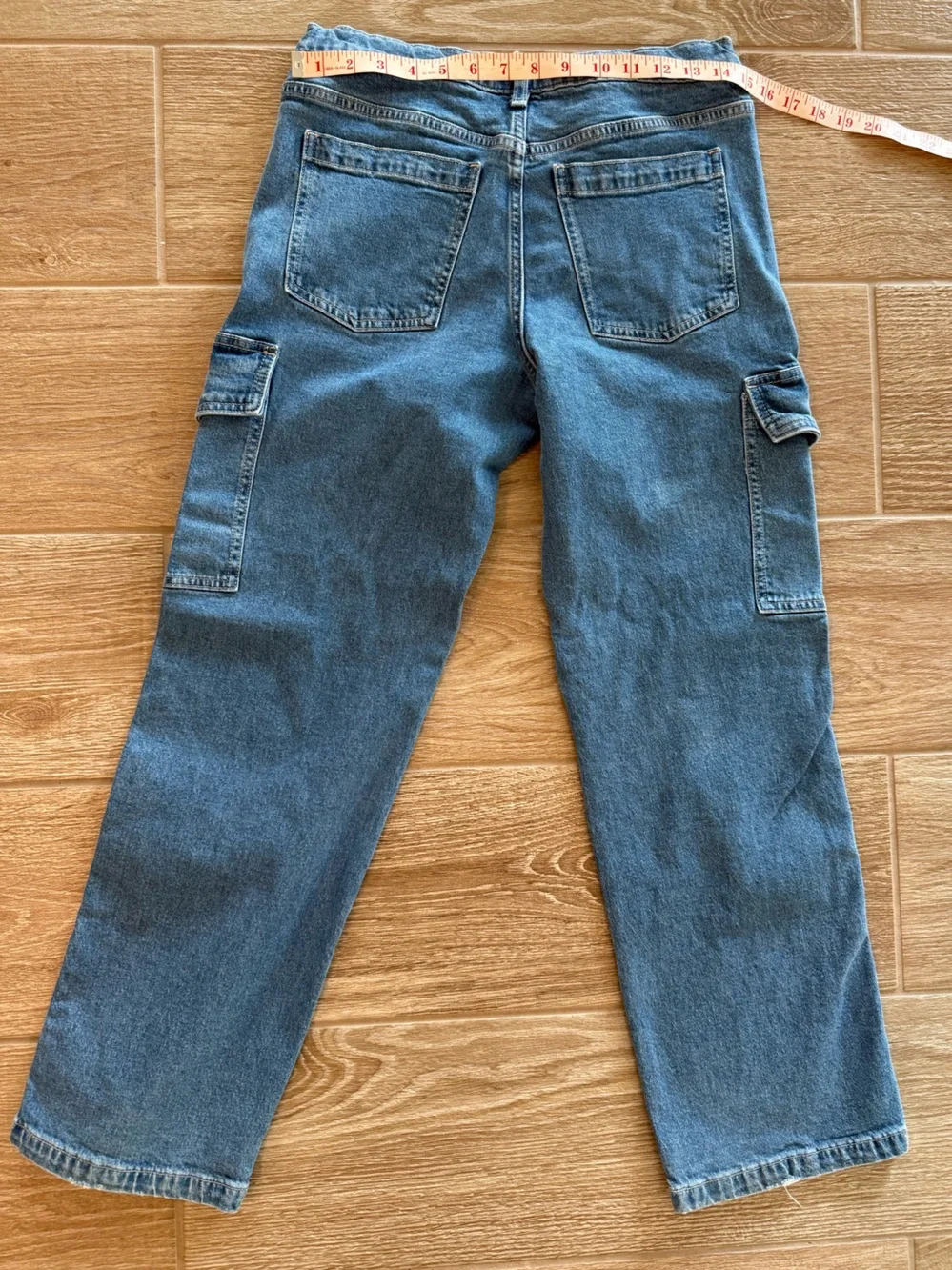GAP Blue Cargo Denim Jeans for Girls